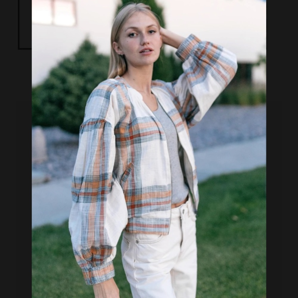 Free people Mattie bomber jacket XS